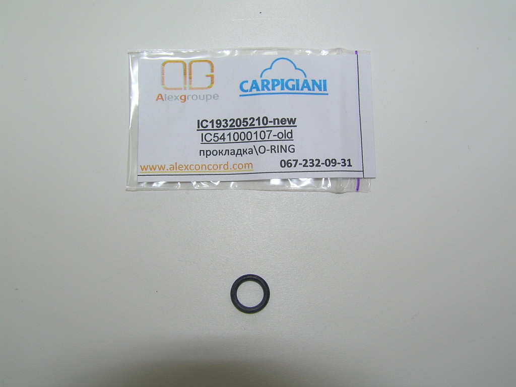 Прокладка o-ring IC541000170 / IC193205210